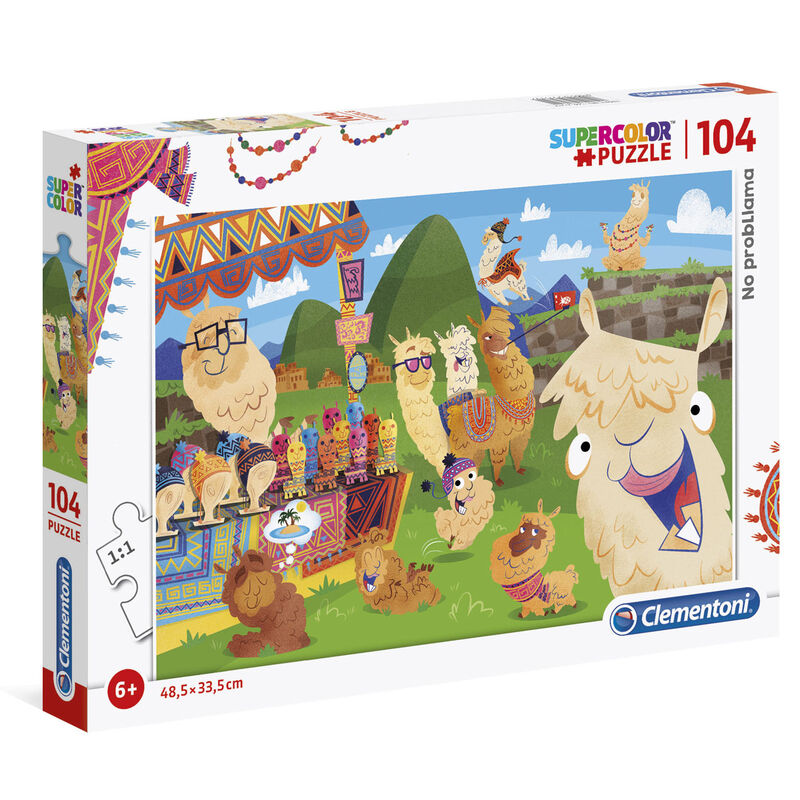 Puzzle Llama 104pzs de CLEMENTONI - Frikibase.com