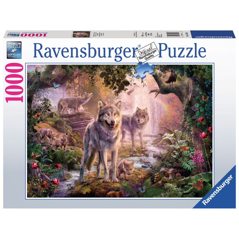 Puzzle Lobos en verano 1000pzs de RAVENSBURGER - Frikibase.com