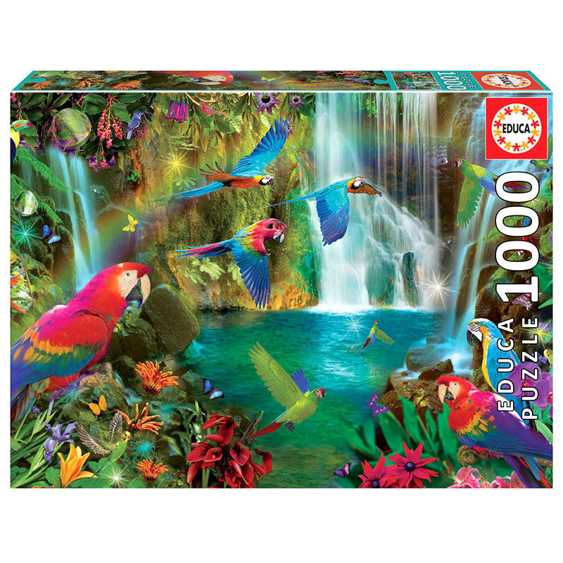 Puzzle Loros Tropicales 1000pzs de EDUCA BORRAS - Frikibase.com