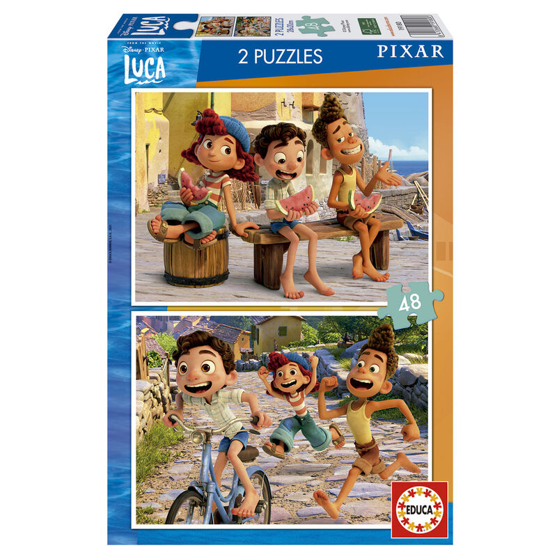 Puzzle Luca Disney 2x48pzs de EDUCA BORRAS - Frikibase.com