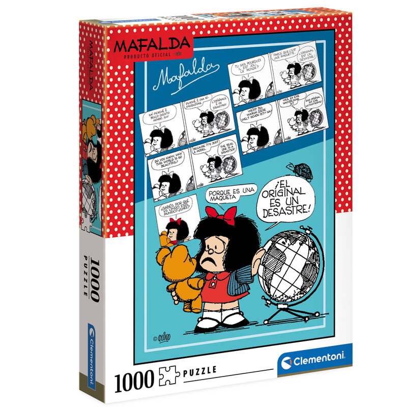 Puzzle Mafalda 1000pzs de CLEMENTONI - Frikibase.com