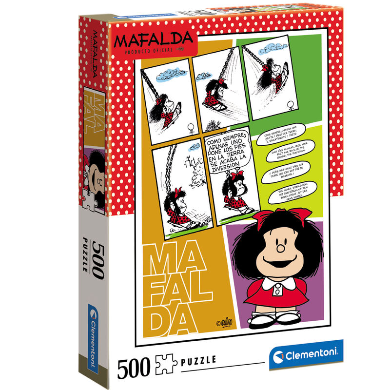 Puzzle Mafalda 500pzs de CLEMENTONI - Frikibase.com