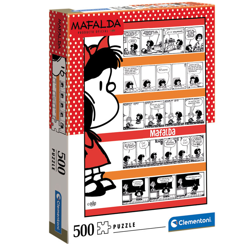 Puzzle Mafalda 500pzs de CLEMENTONI - Frikibase.com