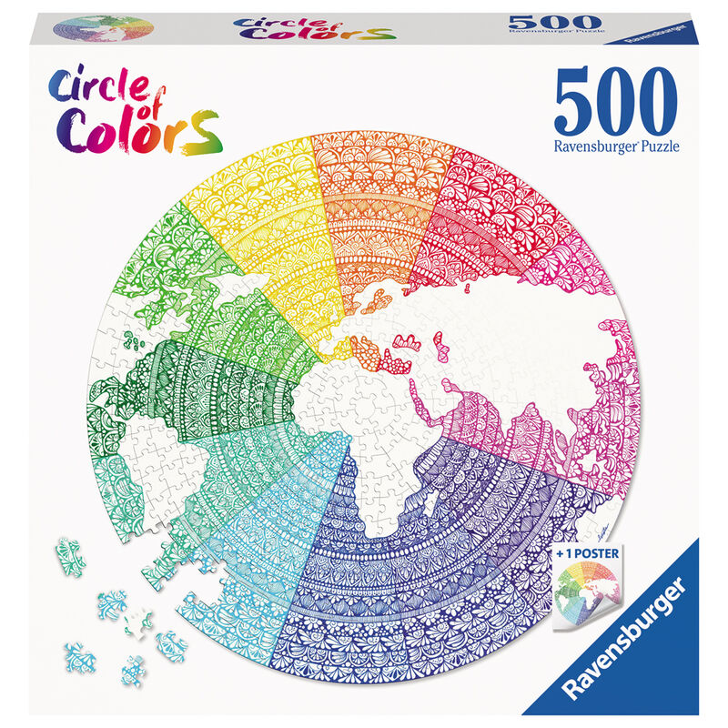 Puzzle Mandala 500pzs de RAVENSBURGER - Frikibase.com