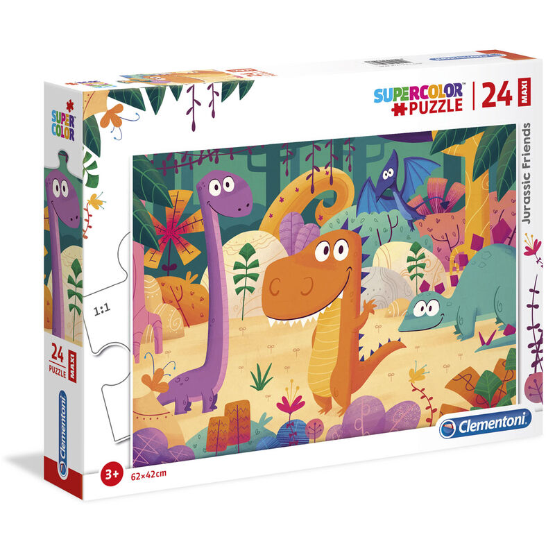 Puzzle Maxi Dinosaurios 24pzs de CLEMENTONI - Frikibase.com