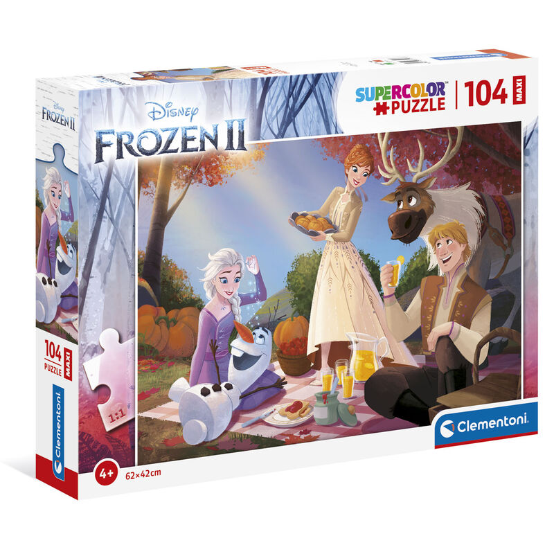 Puzzle Maxi Frozen 2 Disney 104pzs de CLEMENTONI - Frikibase.com