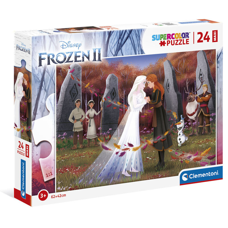 Puzzle Maxi Frozen 2 Disney 24pzs de CLEMENTONI - Frikibase.com