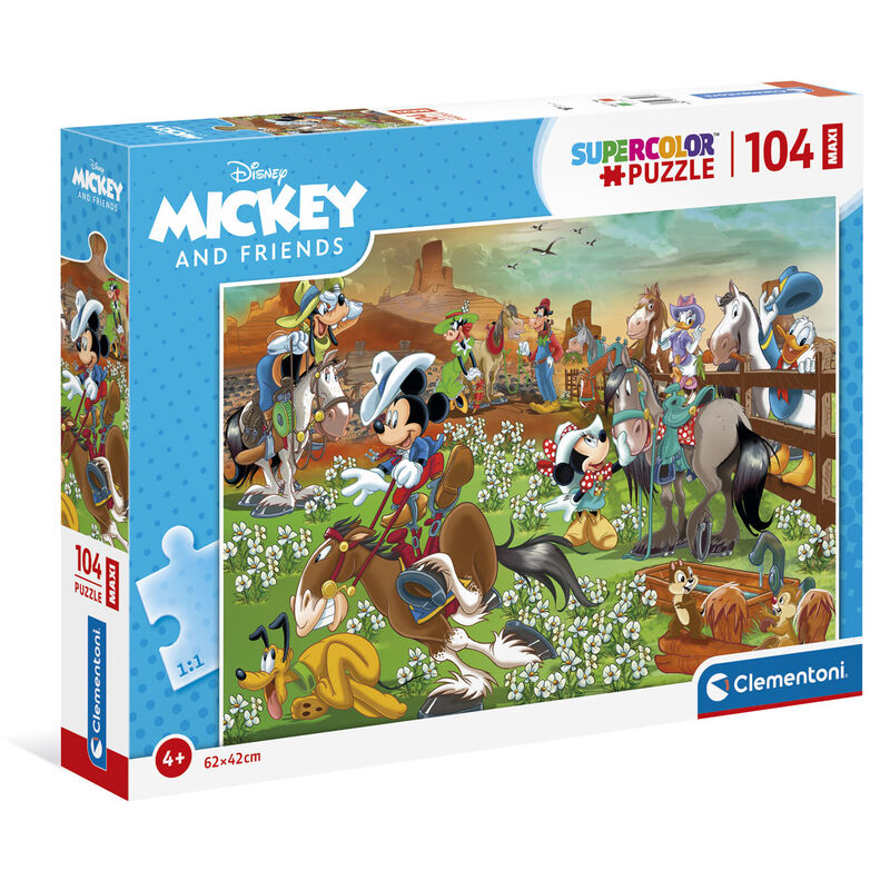 Puzzle Maxi Mickey and Friends 104pzs de CLEMENTONI - Frikibase.com