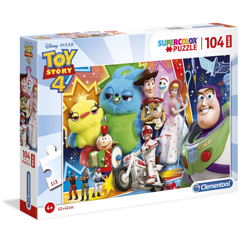 Puzzle Maxi Toy Story 4 Disney 104pzs de CLEMENTONI - Frikibase.com