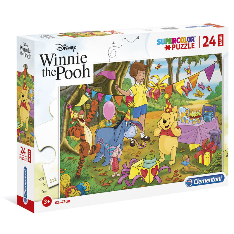 Puzzle Maxi Winnie the Pooh Disney 24pzs de CLEMENTONI - Frikibase.com