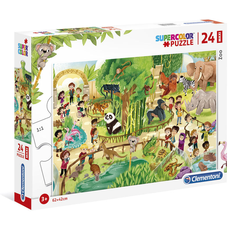 Puzzle Maxi Zoo 24pzs de CLEMENTONI - Frikibase.com