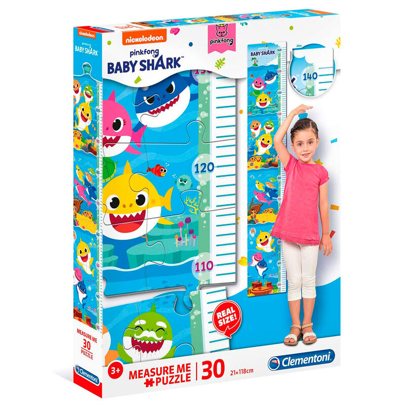 Puzzle Measure Baby Shark 30pzs de CLEMENTONI - Frikibase.com