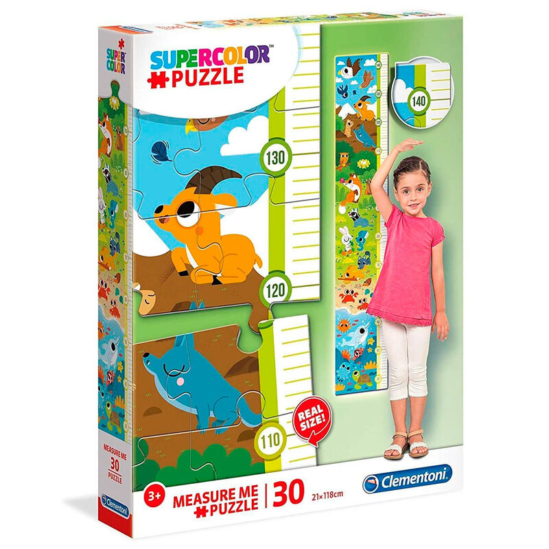 Puzzle Measure Los Aimales y su Habitat 30pzs de CLEMENTONI - Frikibase.com