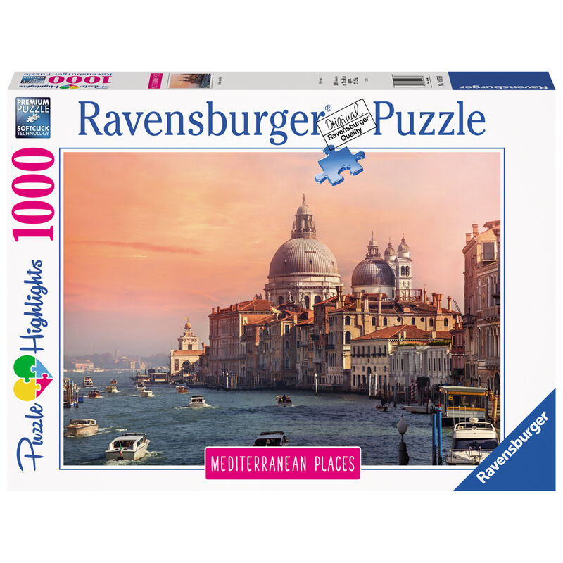 Puzzle Mediterraneo Italia 1000pzs de RAVENSBURGER - Frikibase.com