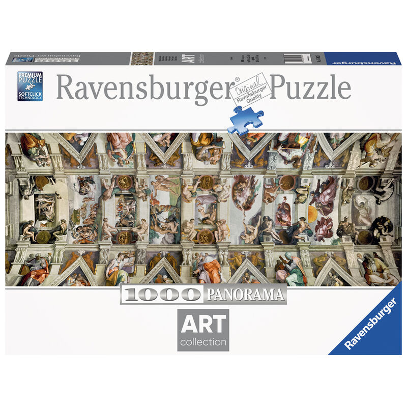 Puzzle Miguel Angel Boveda de la Capilla Sixtina 1000pzs de RAVENSBURGER - Frikibase.com