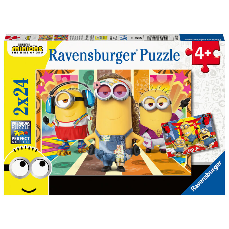 Puzzle Minions 2x24pzs de RAVENSBURGER - Frikibase.com