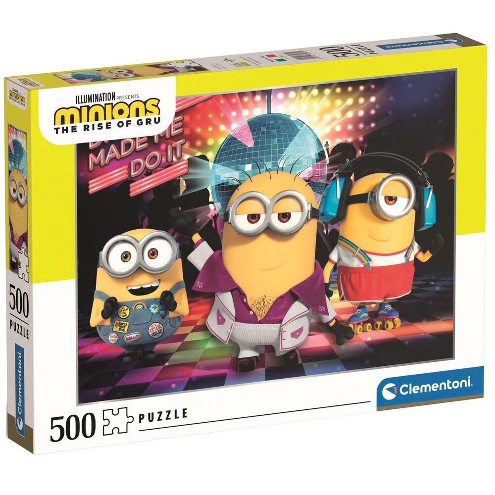 Puzzle Minions 500pzs de CLEMENTONI - Frikibase.com