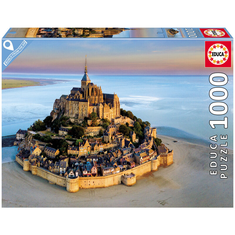 Puzzle Mont Saint Michel 1000pzs de EDUCA BORRAS - Frikibase.com