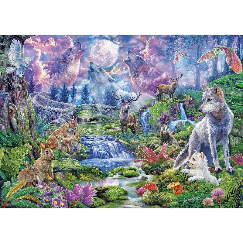 Puzzle Moonlit Wild 3000pzs de CLEMENTONI - Frikibase.com