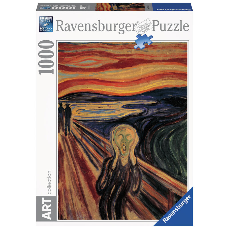 Puzzle Munch El grito 1000pzs de RAVENSBURGER - Frikibase.com