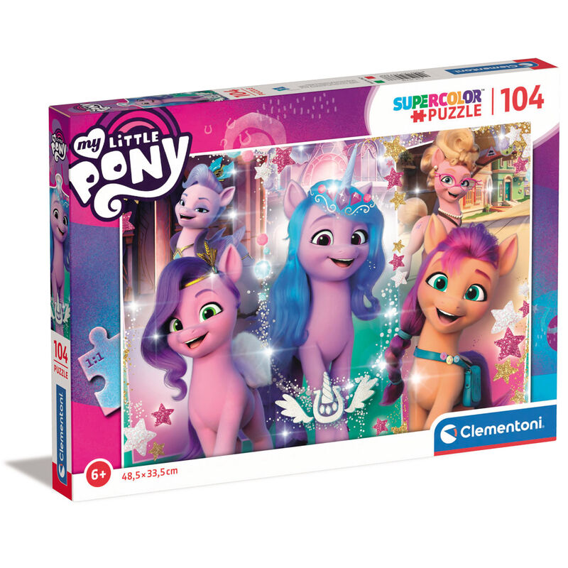 Puzzle My Little Pony 104pzs de CLEMENTONI - Frikibase.com