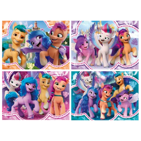 Puzzle My Little Pony 4x42pzs de RAVENSBURGER - Frikibase.com