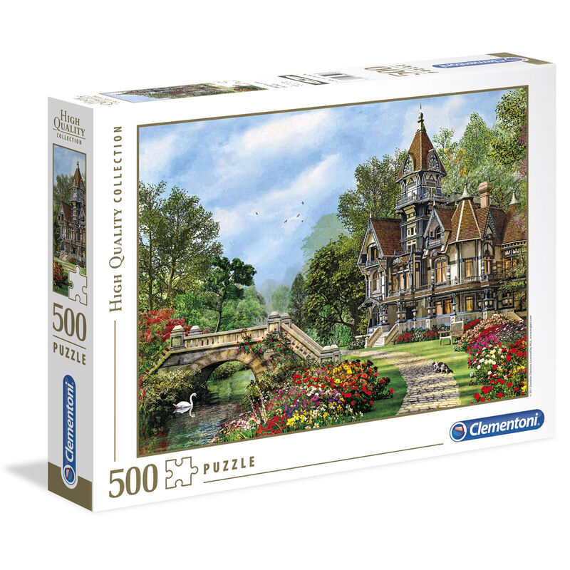 Puzzle Old Waterway Cottage 500pzs de CLEMENTONI - Frikibase.com