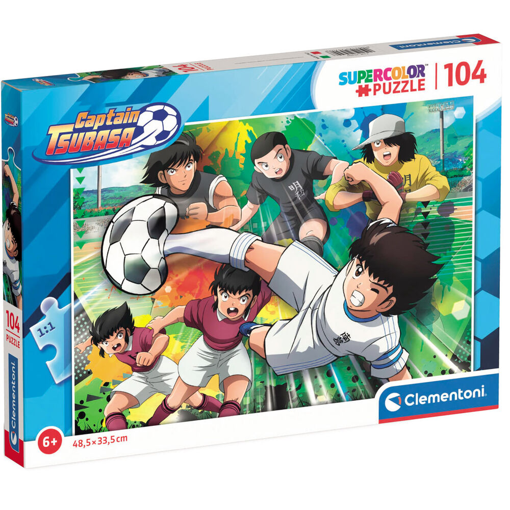 Puzzle Oliver y Benji Captain Tsubasa 104pzs de CLEMENTONI - Frikibase.com