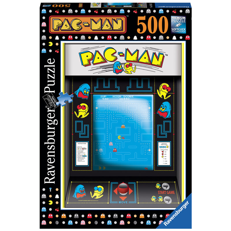 Puzzle Pac-Man 500pzs de RAVENSBURGER - Frikibase.com