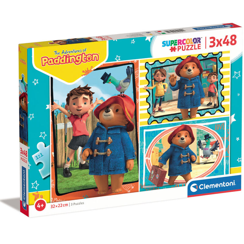 Puzzle Paddington 3x48pzs de CLEMENTONI - Frikibase.com