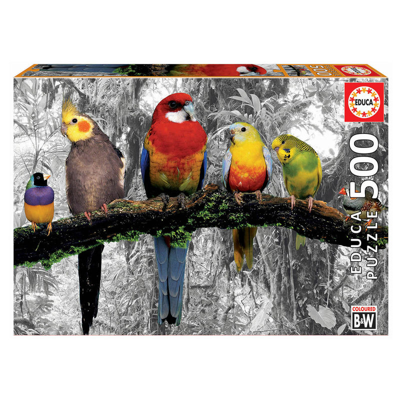 Puzzle Pajaros en la Jungla 500pzs de EDUCA BORRAS - Frikibase.com