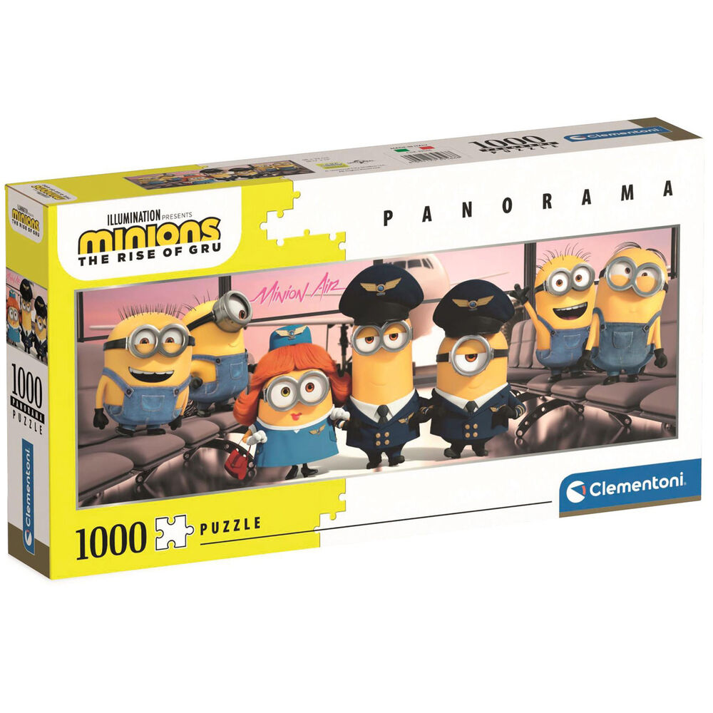 Puzzle Panorama Minions 1000pzs de CLEMENTONI - Frikibase.com