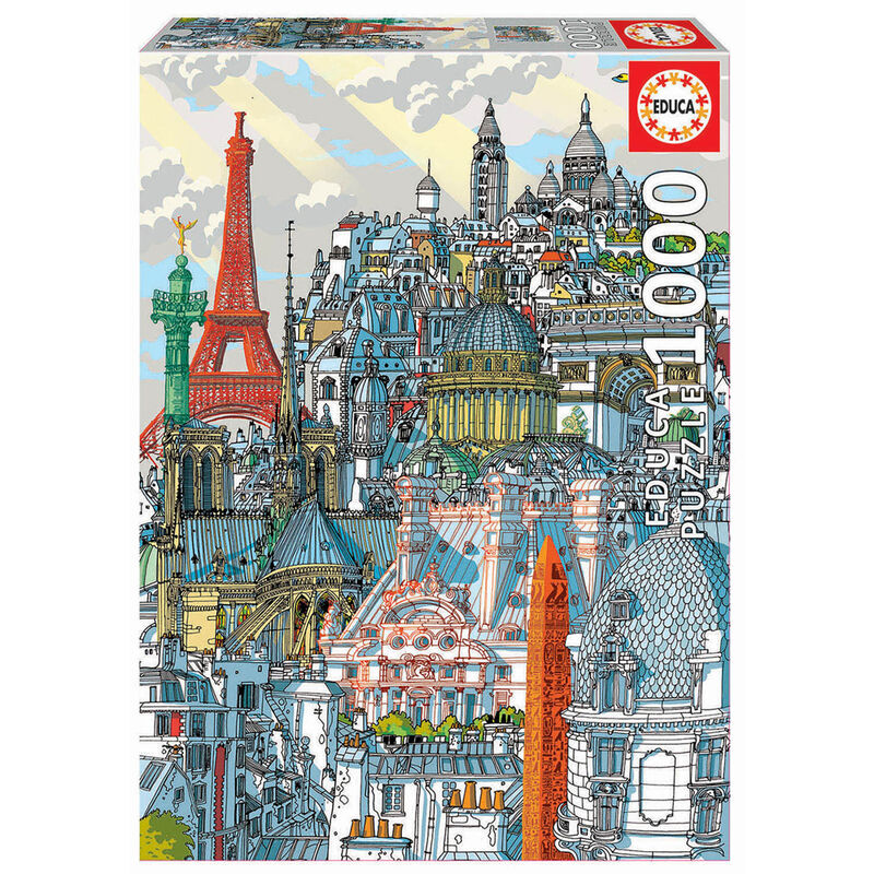 Puzzle Paris 1000pzs de EDUCA BORRAS - Frikibase.com