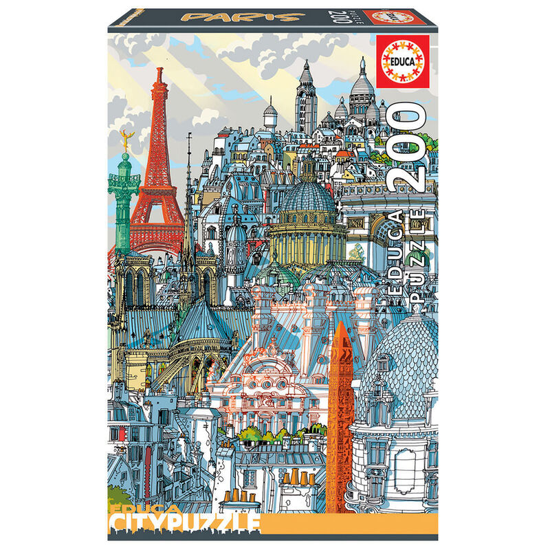 Puzzle Paris Citypuzzle 200pzs de EDUCA BORRAS - Frikibase.com