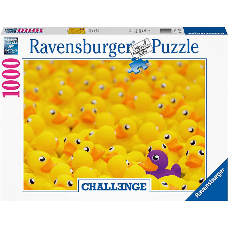 Puzzle Patos de Goma 1000pzs de RAVENSBURGER - Frikibase.com