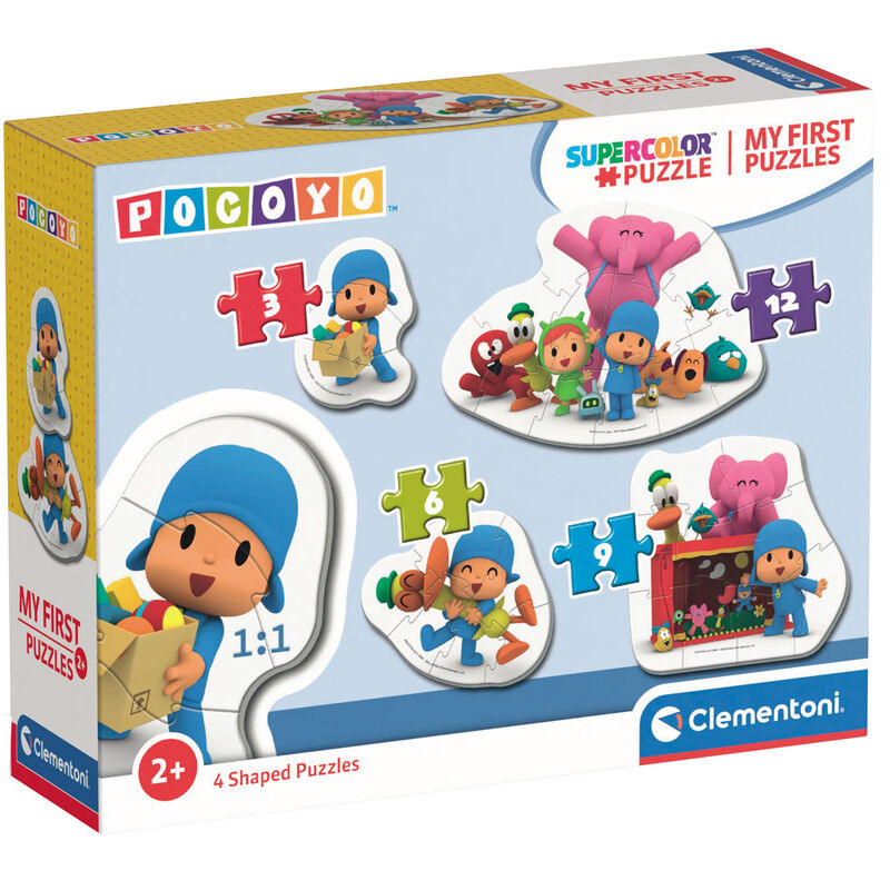 Puzzle Pocoyo 3+6+9+12pzs de CLEMENTONI - Frikibase.com