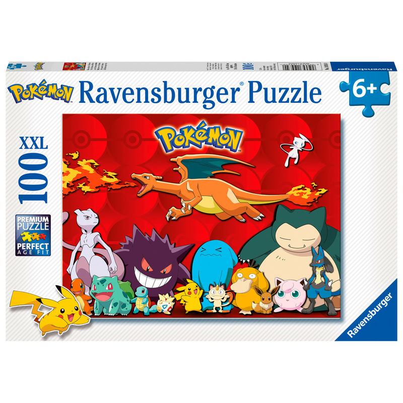 Puzzle Pokemon XXL 100pzs de RAVENSBURGER - Frikibase.com