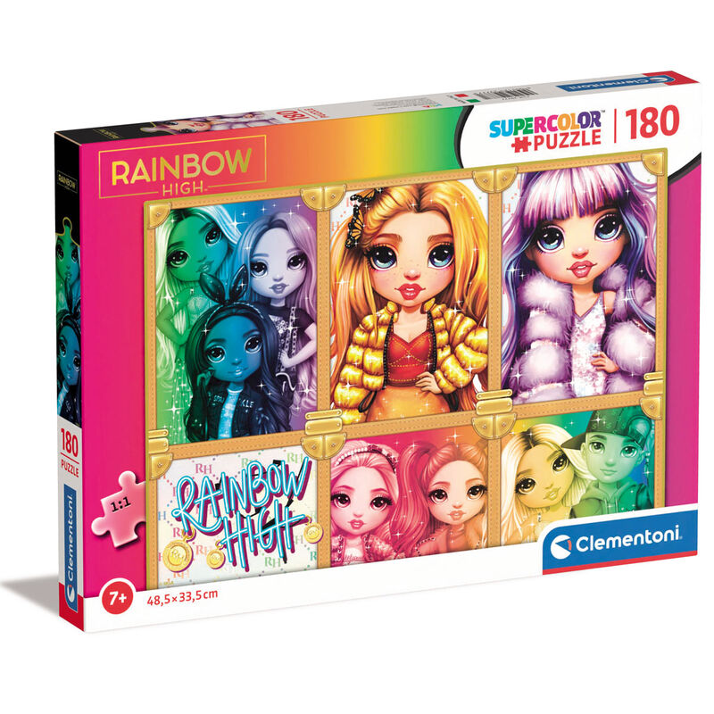 Puzzle Rainbow High 180pzs de CLEMENTONI - Frikibase.com