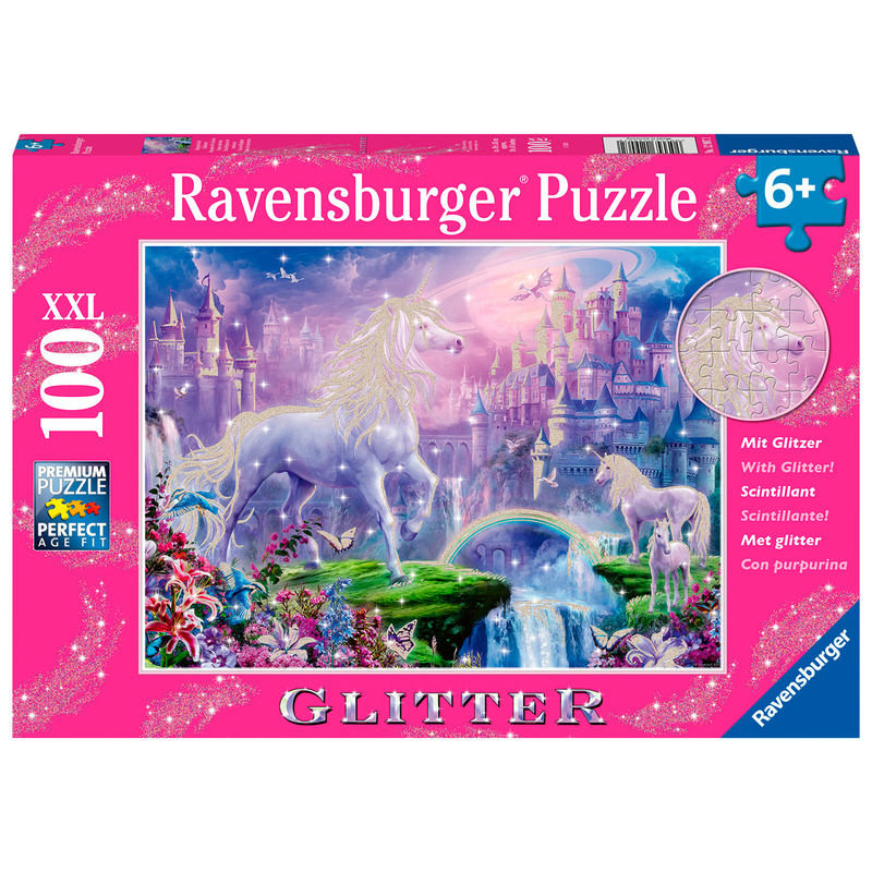 Puzzle Reino de Unicornios XXL 100pzs de RAVENSBURGER - Frikibase.com