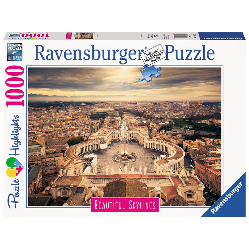 Puzzle Roma 1000pzs de RAVENSBURGER - Frikibase.com