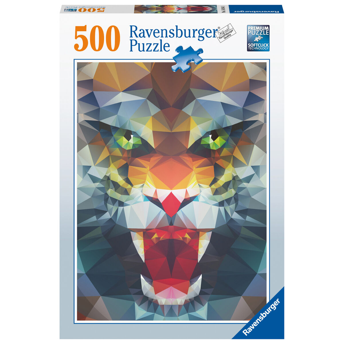 Puzzle Rugido de poligonos 500pzs de RAVENSBURGER - Frikibase.com