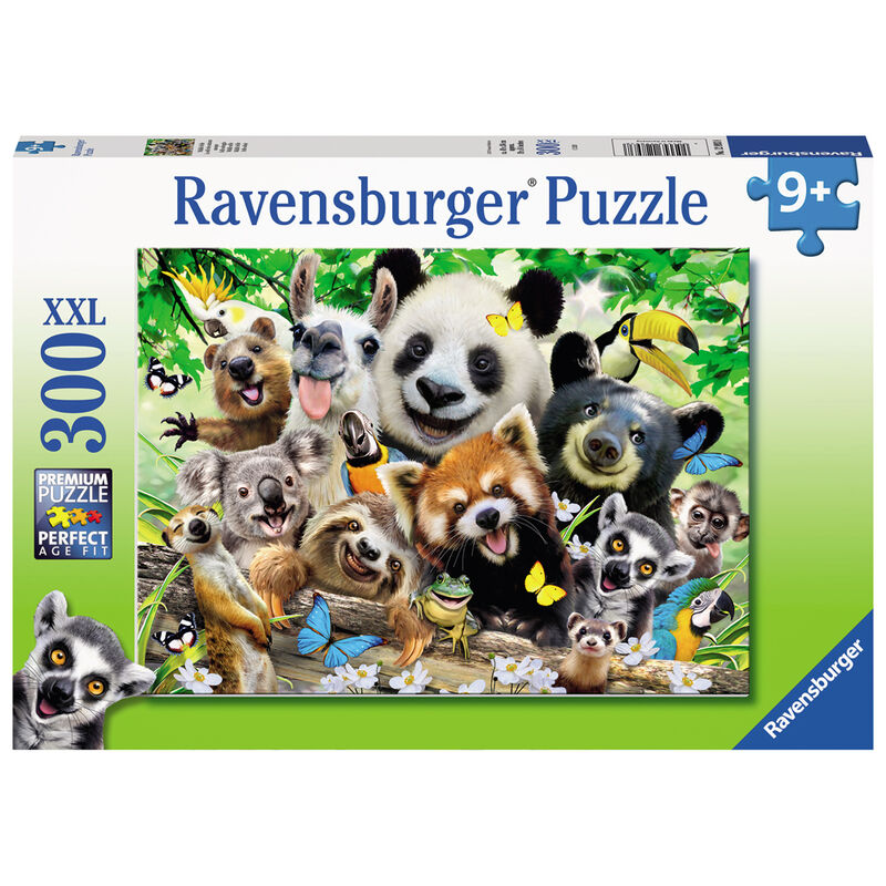 Puzzle Selfie salvaje XXL 300pzs de RAVENSBURGER - Frikibase.com