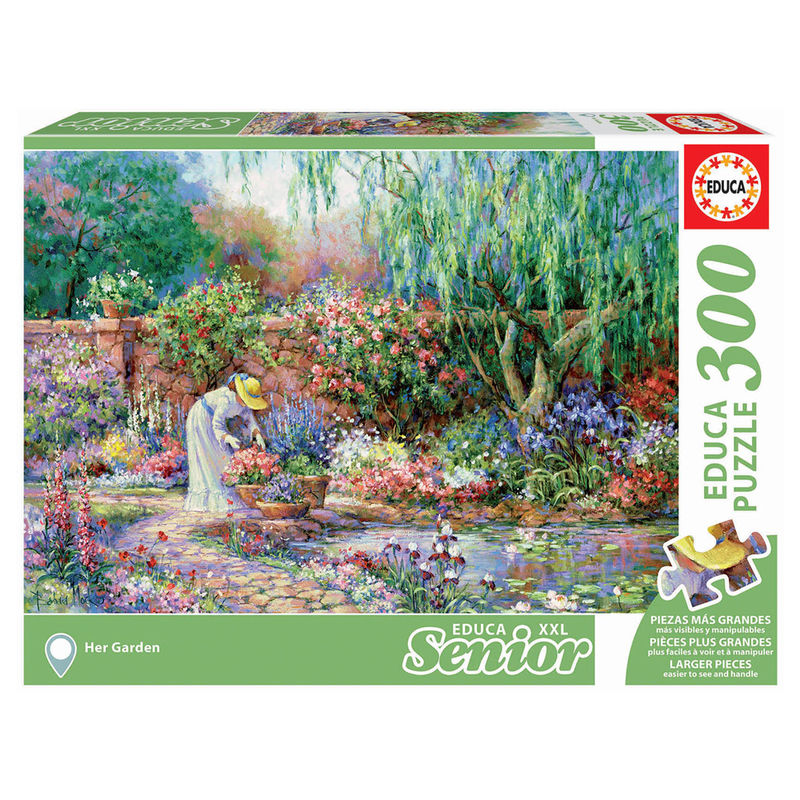 Puzzle Senior Su Jardin 300pcs de EDUCA BORRAS - Frikibase.com