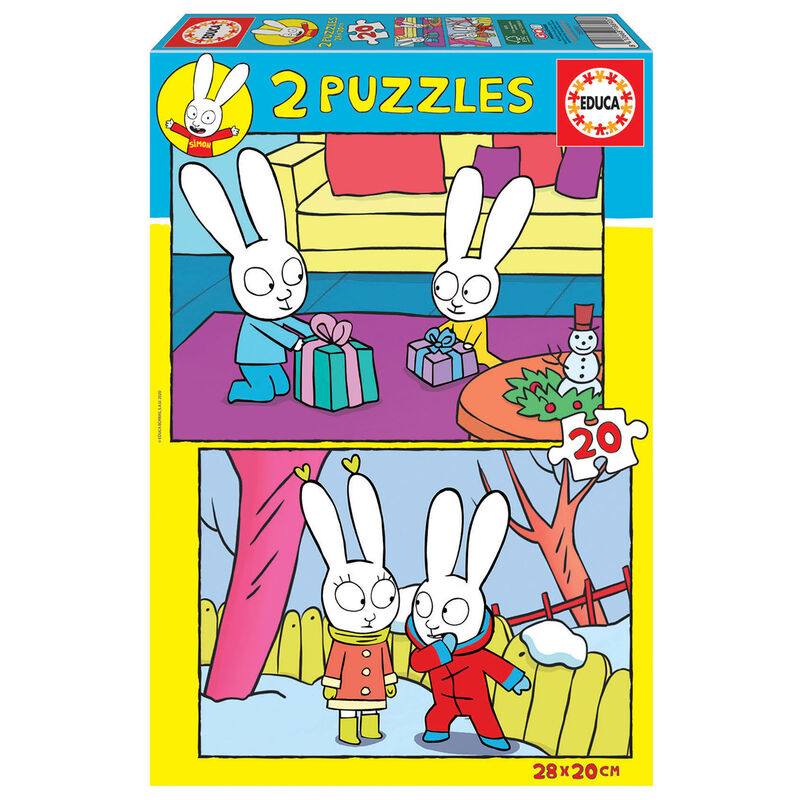 Puzzle Simon 2x20pcs de EDUCA BORRAS - Frikibase.com