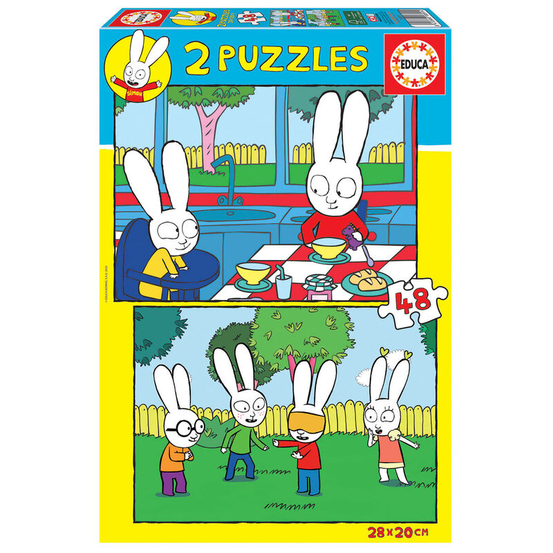 Puzzle Simon 2x48pcs de EDUCA BORRAS - Frikibase.com