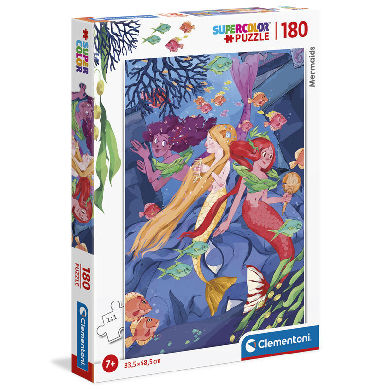 Puzzle Sirena 180pzs de CLEMENTONI - Frikibase.com