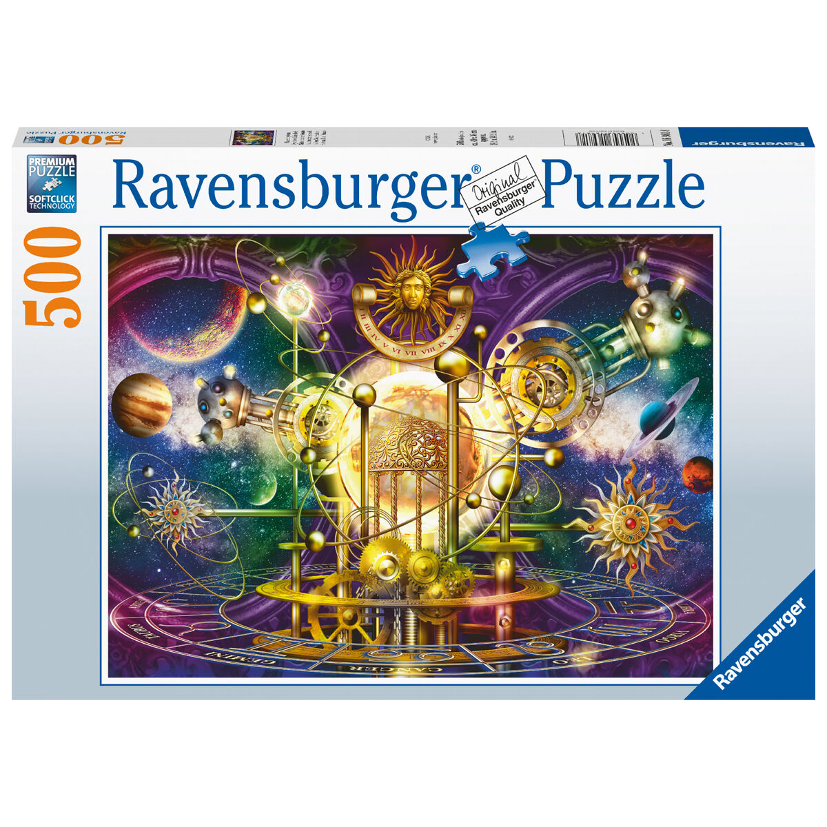 Puzzle Sistema Solar dorado 500pzs de RAVENSBURGER - Frikibase.com