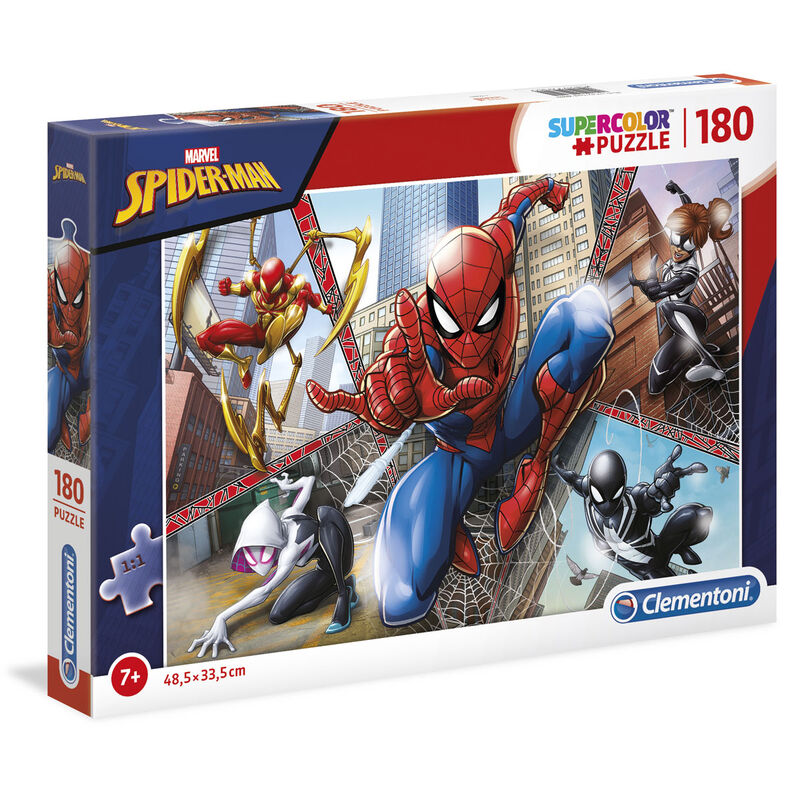 Puzzle Spiderman Marvel 180pzs de CLEMENTONI - Frikibase.com