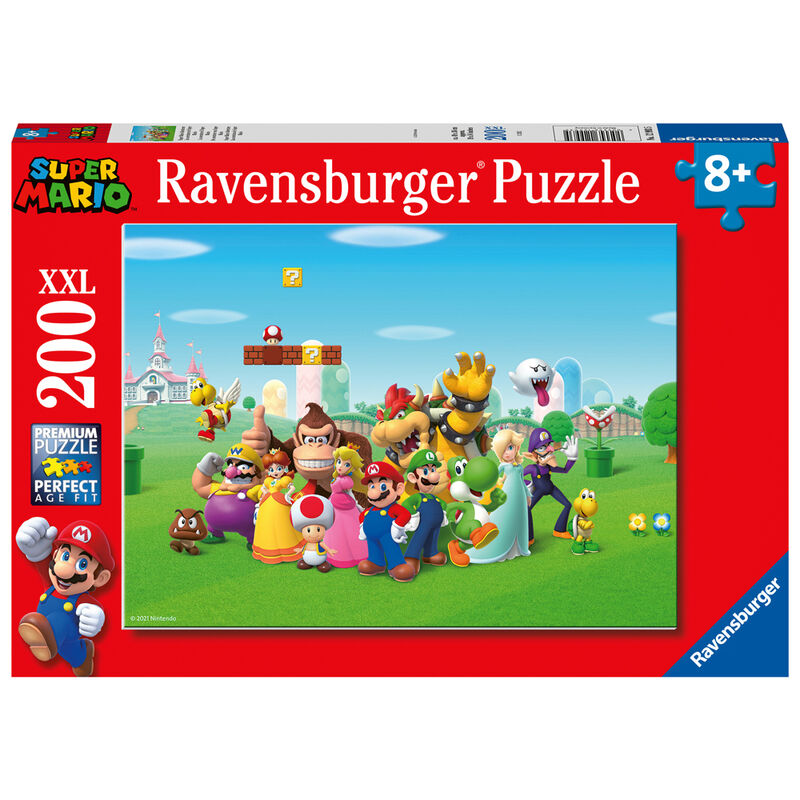 Puzzle Super Mario Bros Nintendo XXL 200pzs de RAVENSBURGER - Frikibase.com