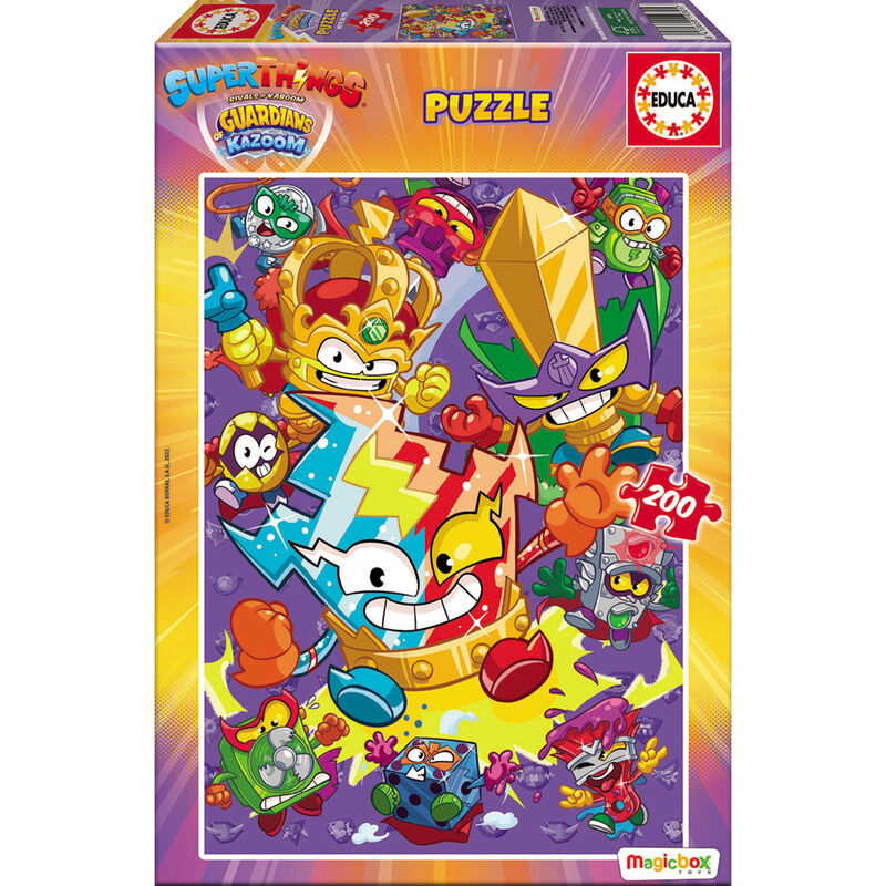 Puzzle Superzings 200pzs de EDUCA BORRAS - Frikibase.com